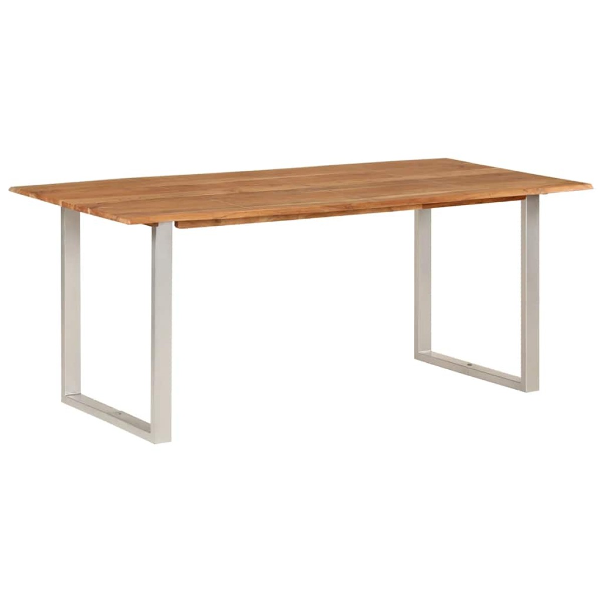 vidaXL Τραπεζαρία 180 x 90 x 76 εκ. από Μασίφ Ξύλο Ακακίας