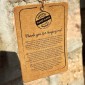 vidaXL Πάγκος Turnbock Vintage με Λαβές από Γνήσιο Δέρμα Κατσίκας