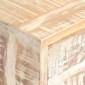 vidaXL Έπιπλο Τηλεόρασης Λευκό 140 x 30 x 45 εκ. Μασίφ Ξύλο Ακακίας