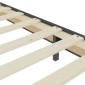 vidaXL Πλαίσιο Κρεβατιού Boxspring Γκρι 120 x 200 εκ. Υφασμάτινο