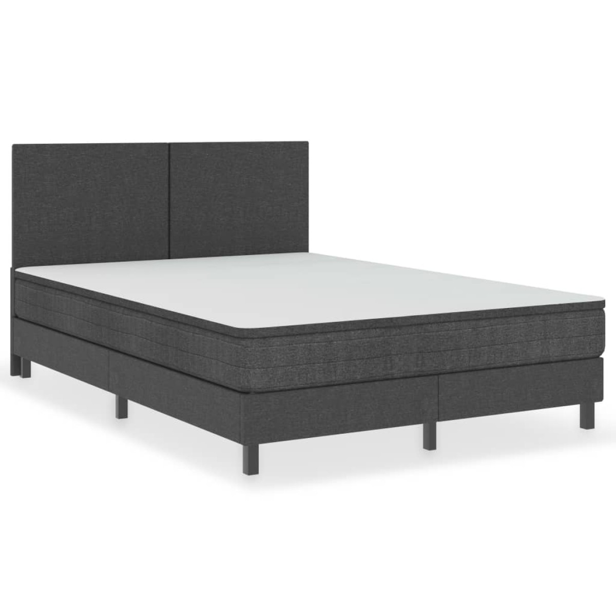 vidaXL Κεφαλάρι Σκούρο Γκρι 180 x 200 εκ. Υφασμάτινο