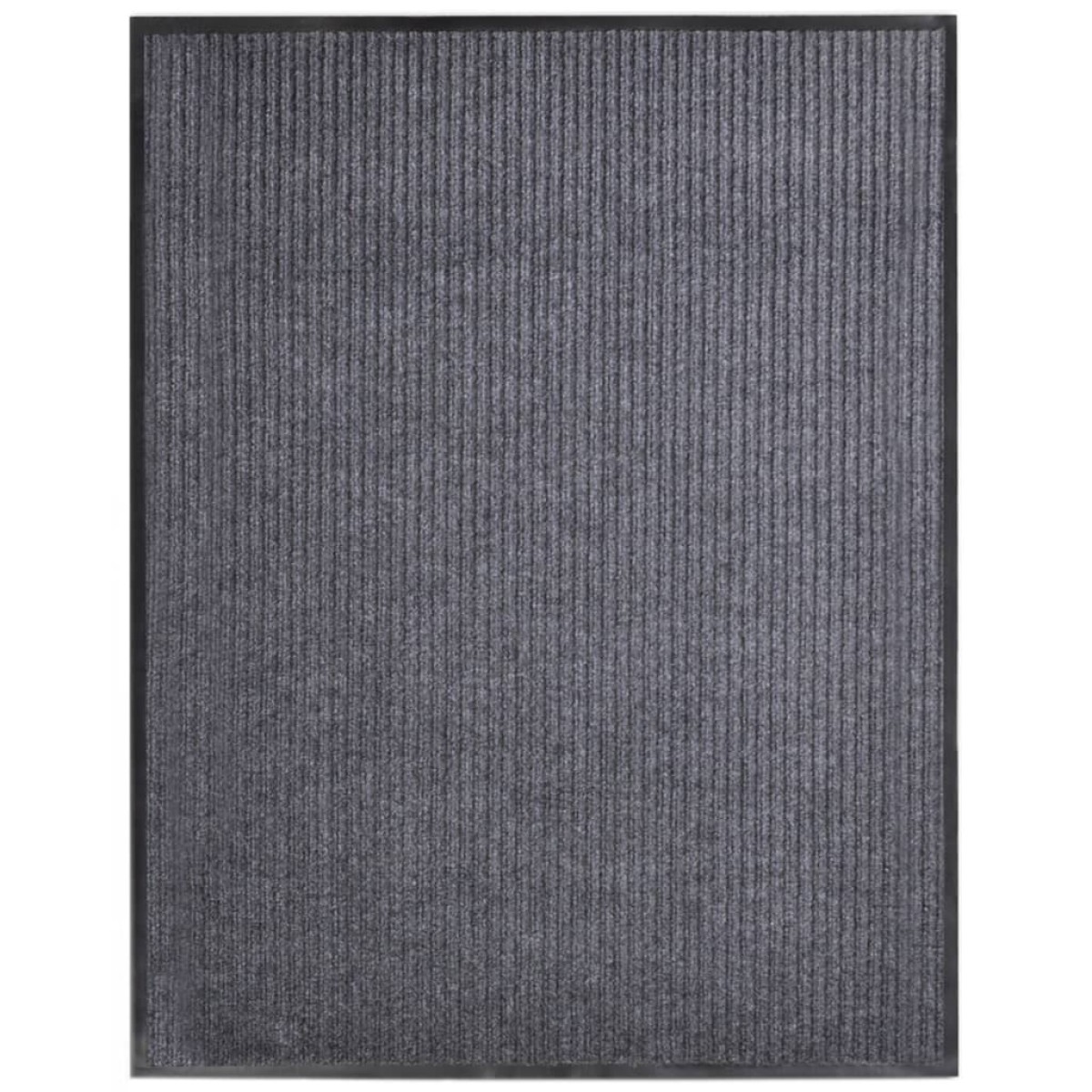 vidaXL Πατάκι Εισόδου Γκρι 117x220 εκ. από PVC