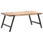 vidaXL Τραπεζαρία 180 x 90 x 76 εκ. από Μασίφ Ξύλο Μάνγκο