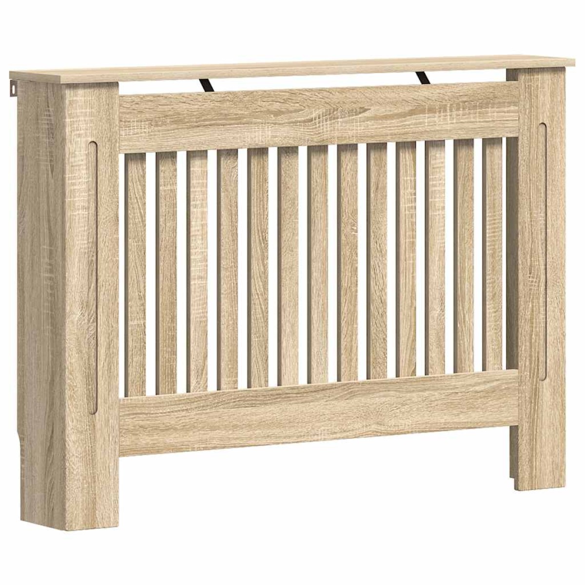 vidaXL Κάλυμμα Καλοριφέρ 112 x 19 x 81 εκ. από MDF