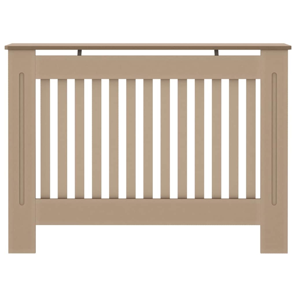 vidaXL Κάλυμμα Καλοριφέρ 112 x 19 x 81 εκ. από MDF