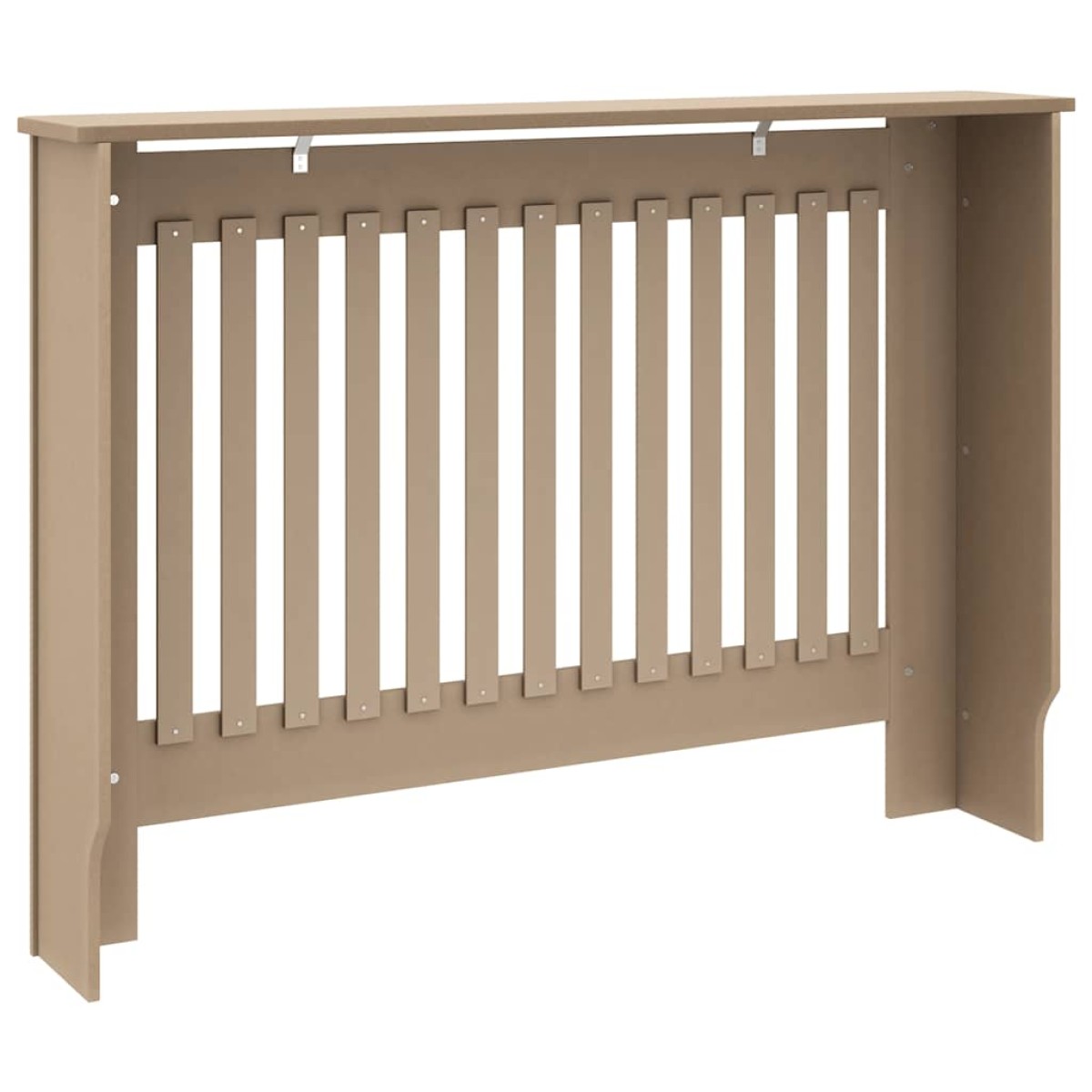 vidaXL Κάλυμμα Καλοριφέρ 112 x 19 x 81 εκ. από MDF