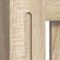 vidaXL Κάλυμμα Καλοριφέρ 112 x 19 x 81 εκ. από MDF