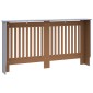 vidaXL Κάλυμμα Καλοριφέρ Ανθρακί 152 x 19 x 81 εκ. από MDF