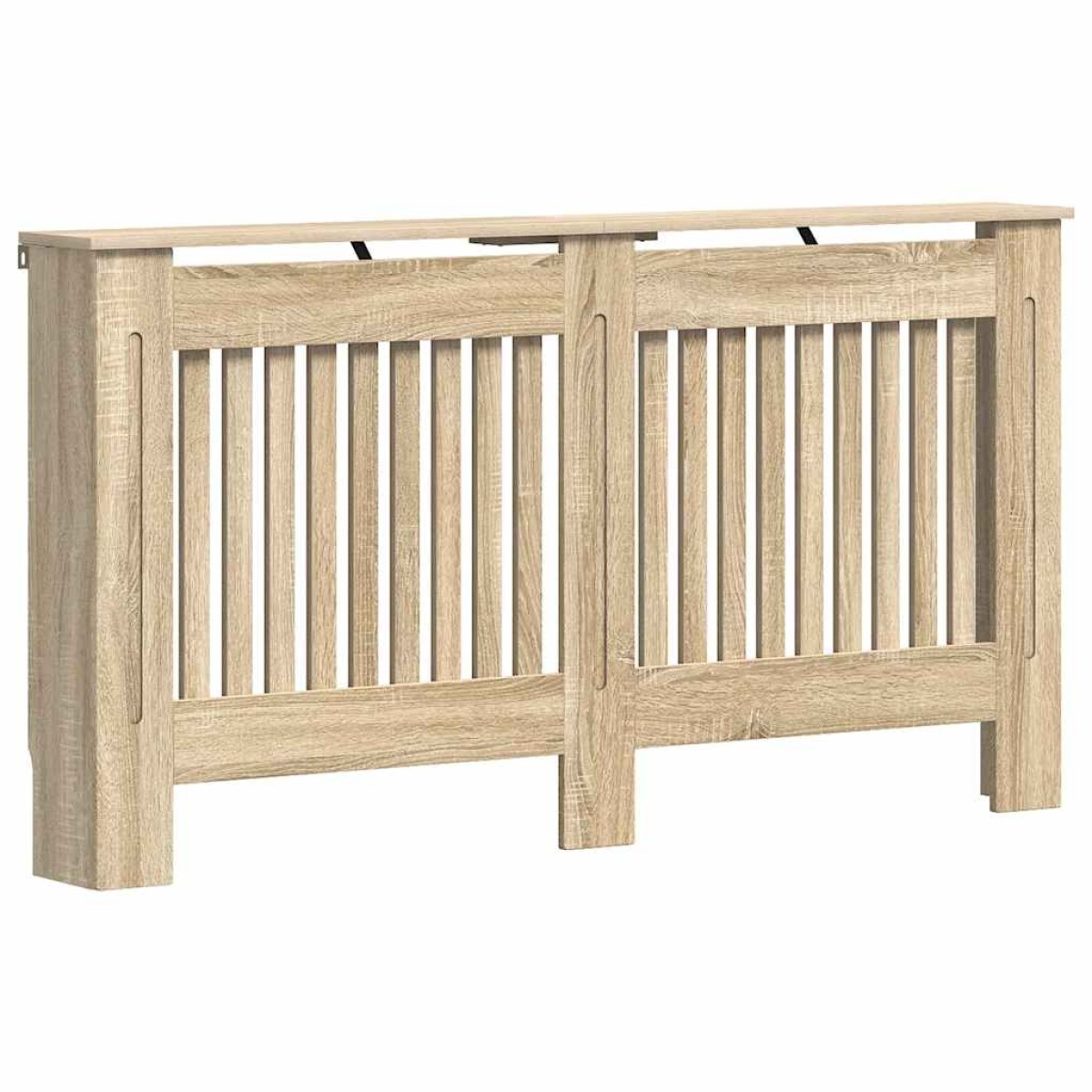 vidaXL Κάλυμμα Καλοριφέρ 152 x 19 x 81 εκ. από MDF