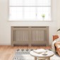 vidaXL Κάλυμμα Καλοριφέρ 152 x 19 x 81 εκ. από MDF