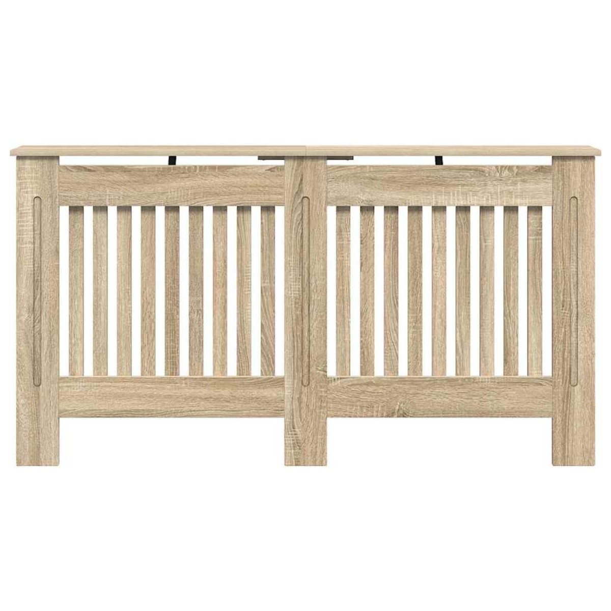 vidaXL Κάλυμμα Καλοριφέρ 152 x 19 x 81 εκ. από MDF