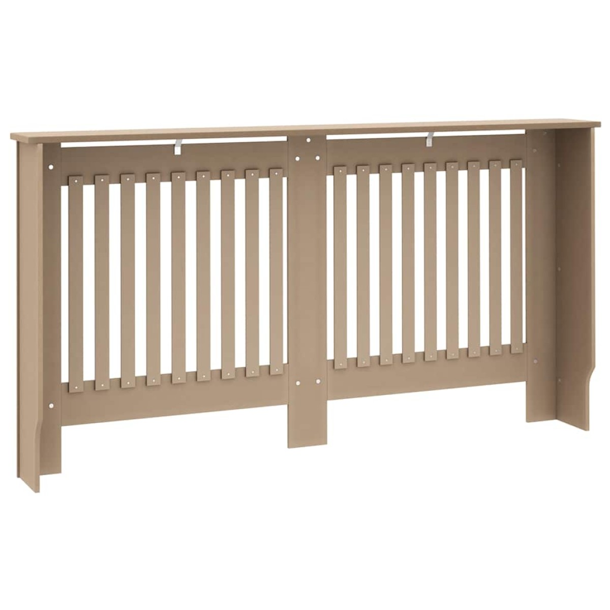 vidaXL Κάλυμμα Καλοριφέρ 152 x 19 x 81 εκ. από MDF
