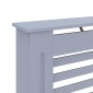 vidaXL Κάλυμμα Καλοριφέρ Ανθρακί 112 x 19 x 81 εκ. από MDF