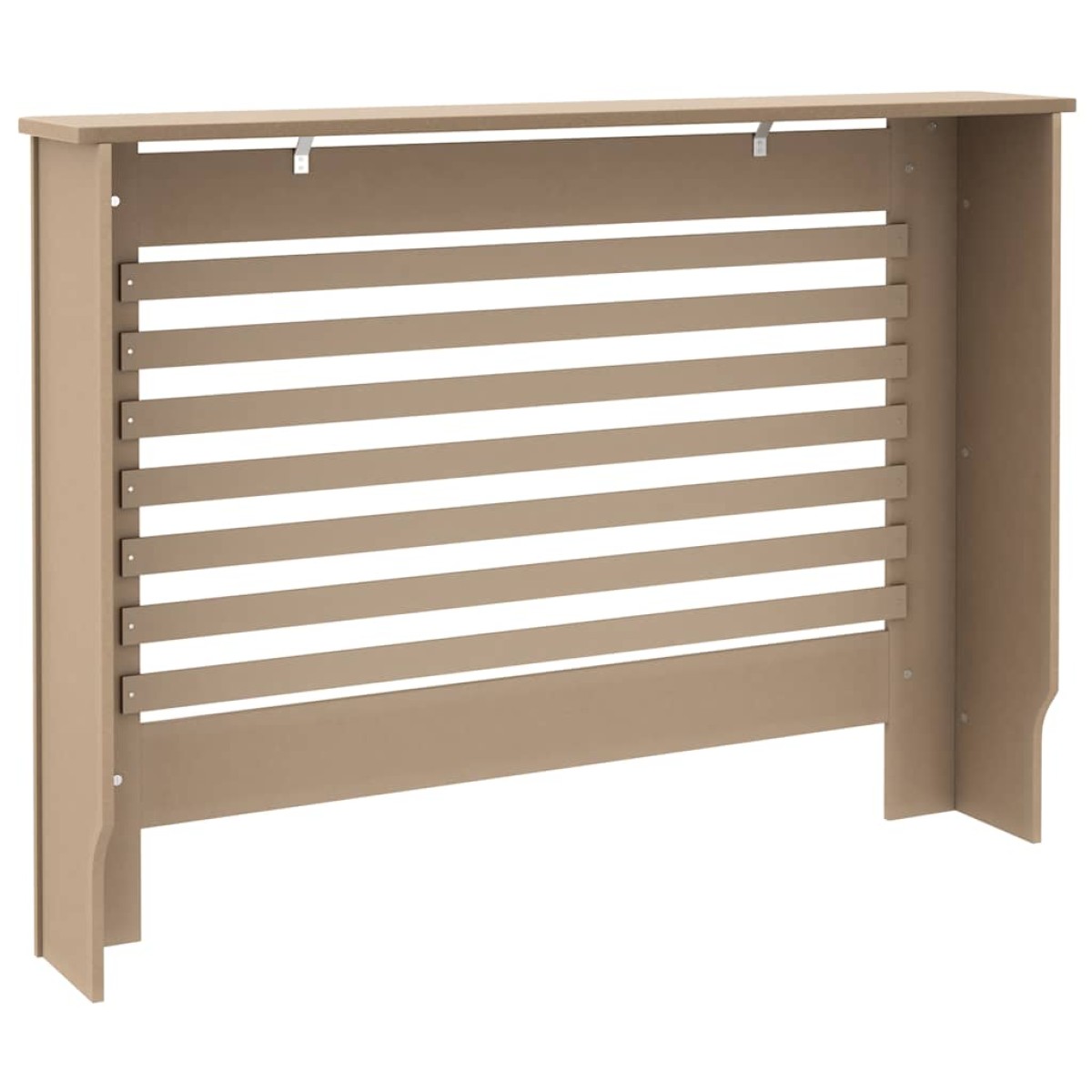 vidaXL Κάλυμμα Καλοριφέρ 112 x 19 x 81 εκ. από MDF