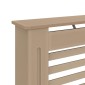 vidaXL Κάλυμμα Καλοριφέρ 112 x 19 x 81 εκ. από MDF
