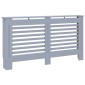 vidaXL Κάλυμμα Καλοριφέρ Ανθρακί 152 x 19 x 81 εκ. από MDF