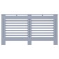 vidaXL Κάλυμμα Καλοριφέρ Ανθρακί 152 x 19 x 81 εκ. από MDF