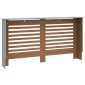 vidaXL Κάλυμμα Καλοριφέρ Ανθρακί 152 x 19 x 81 εκ. από MDF