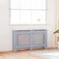 vidaXL Κάλυμμα Καλοριφέρ Ανθρακί 152 x 19 x 81 εκ. από MDF
