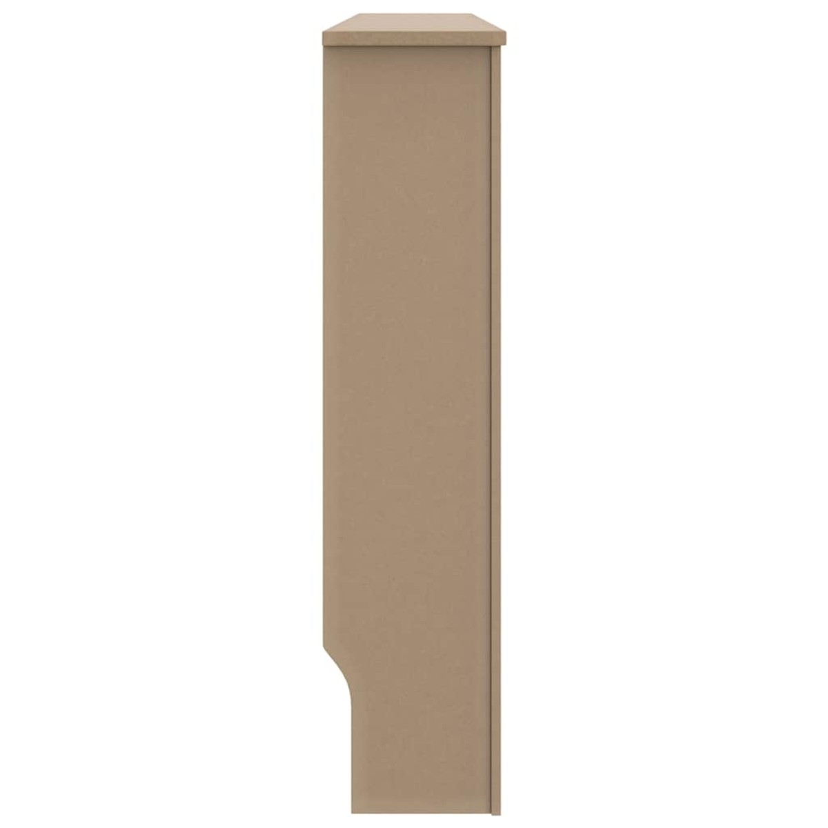 vidaXL Κάλυμμα Καλοριφέρ 152 x 19 x 81 εκ. από MDF