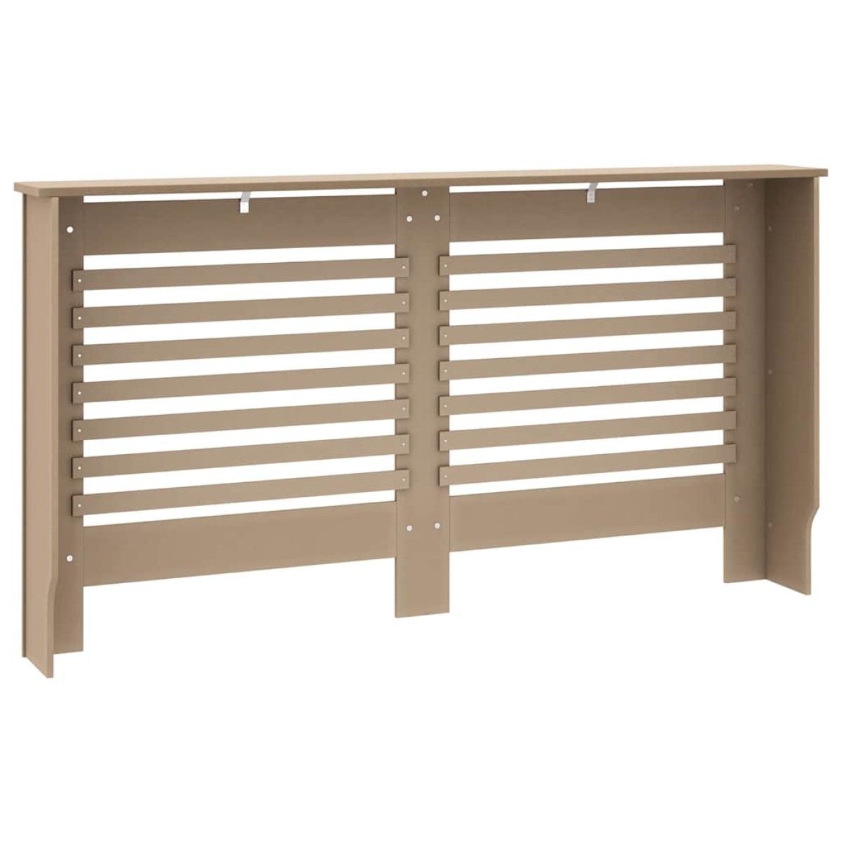 vidaXL Κάλυμμα Καλοριφέρ 152 x 19 x 81 εκ. από MDF