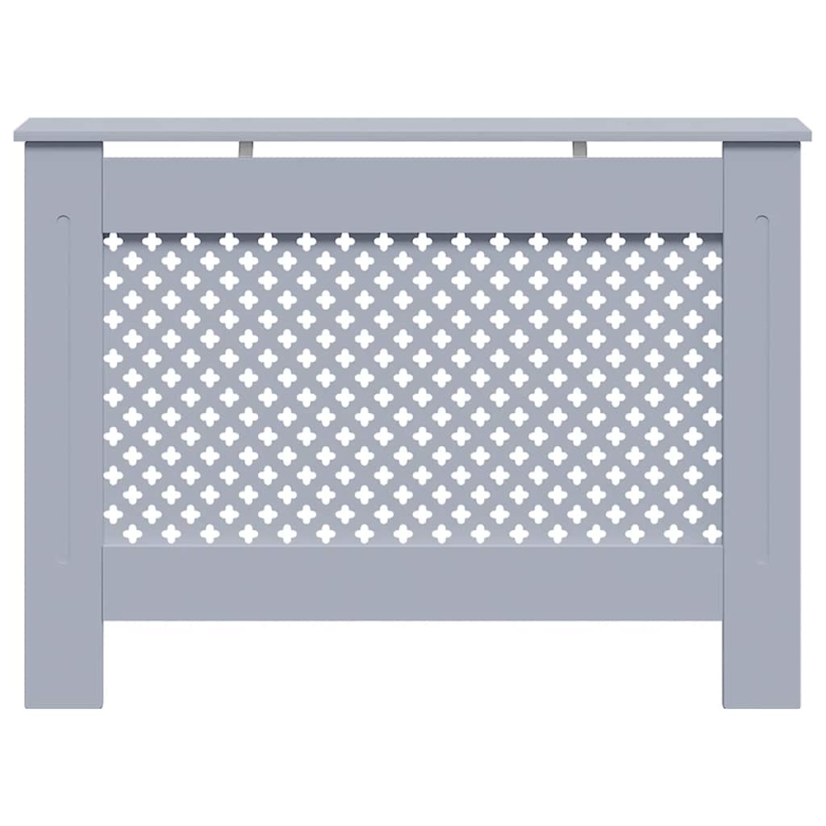 vidaXL Κάλυμμα Καλοριφέρ Ανθρακί 112 x 19 x 81 εκ. από MDF