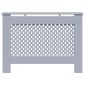 vidaXL Κάλυμμα Καλοριφέρ Ανθρακί 112 x 19 x 81 εκ. από MDF