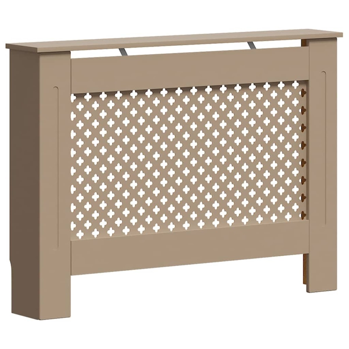 vidaXL Κάλυμμα Καλοριφέρ 112 x 19 x 81 εκ. από MDF