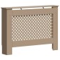 vidaXL Κάλυμμα Καλοριφέρ 112 x 19 x 81 εκ. από MDF