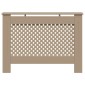 vidaXL Κάλυμμα Καλοριφέρ 112 x 19 x 81 εκ. από MDF