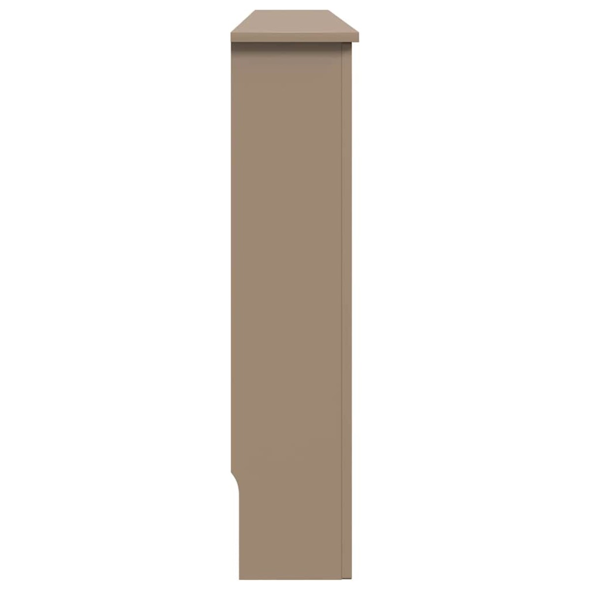 vidaXL Κάλυμμα Καλοριφέρ 112 x 19 x 81 εκ. από MDF