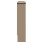 vidaXL Κάλυμμα Καλοριφέρ 112 x 19 x 81 εκ. από MDF