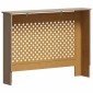 vidaXL Κάλυμμα Καλοριφέρ 112 x 19 x 81 εκ. από MDF