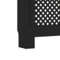 vidaXL Κάλυμμα Καλοριφέρ Μαύρο 152 x 19 x 81 εκ. από MDF