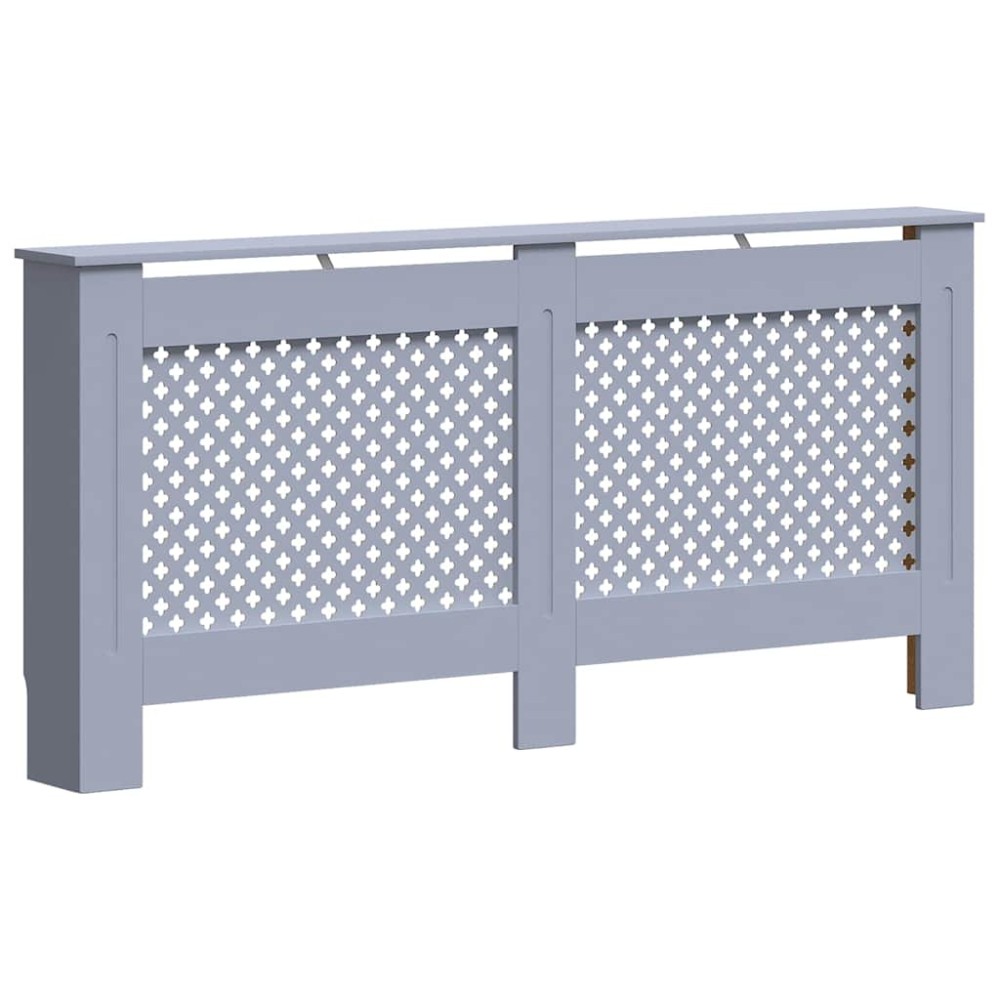 vidaXL Κάλυμμα Καλοριφέρ Ανθρακί 172 x 19 x 81,5 εκ. από MDF
