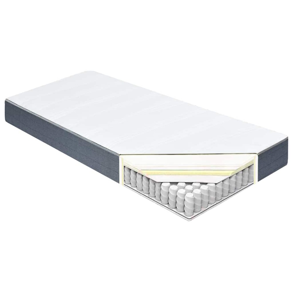 vidaXL Στρώμα για Κρεβάτι Boxspring Μεσαίας Σκληρότητας 200 x 80 x 20 εκ.