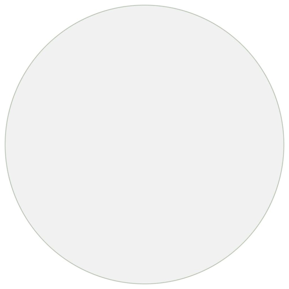 vidaXL Προστατευτικό Τραπεζιού Ματ Ø 100 εκ. / 1,6 χιλ. από PVC