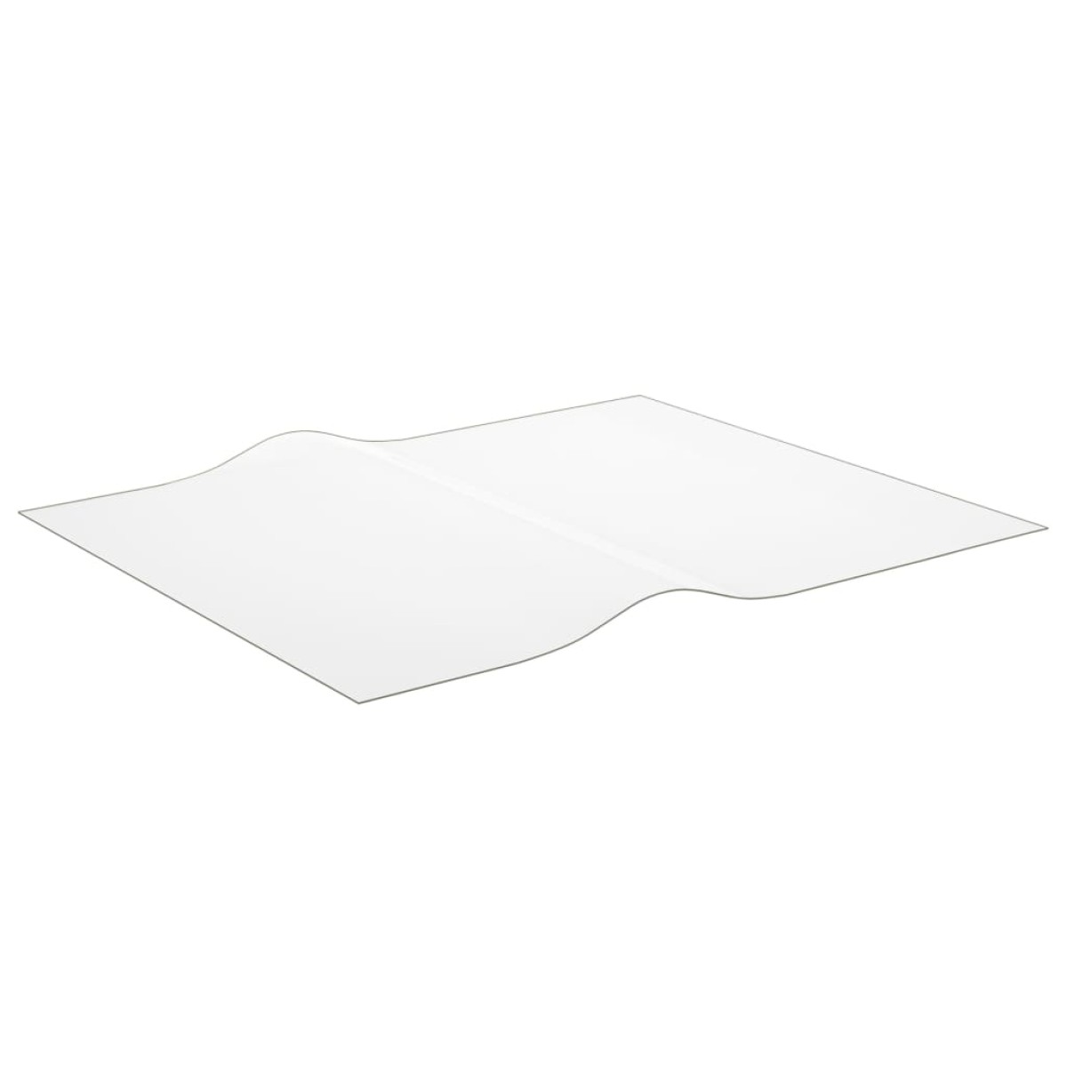 vidaXL Προστατευτικό Τραπεζιού Ματ 100 x 90 εκ. / 1,6 χιλ. από PVC