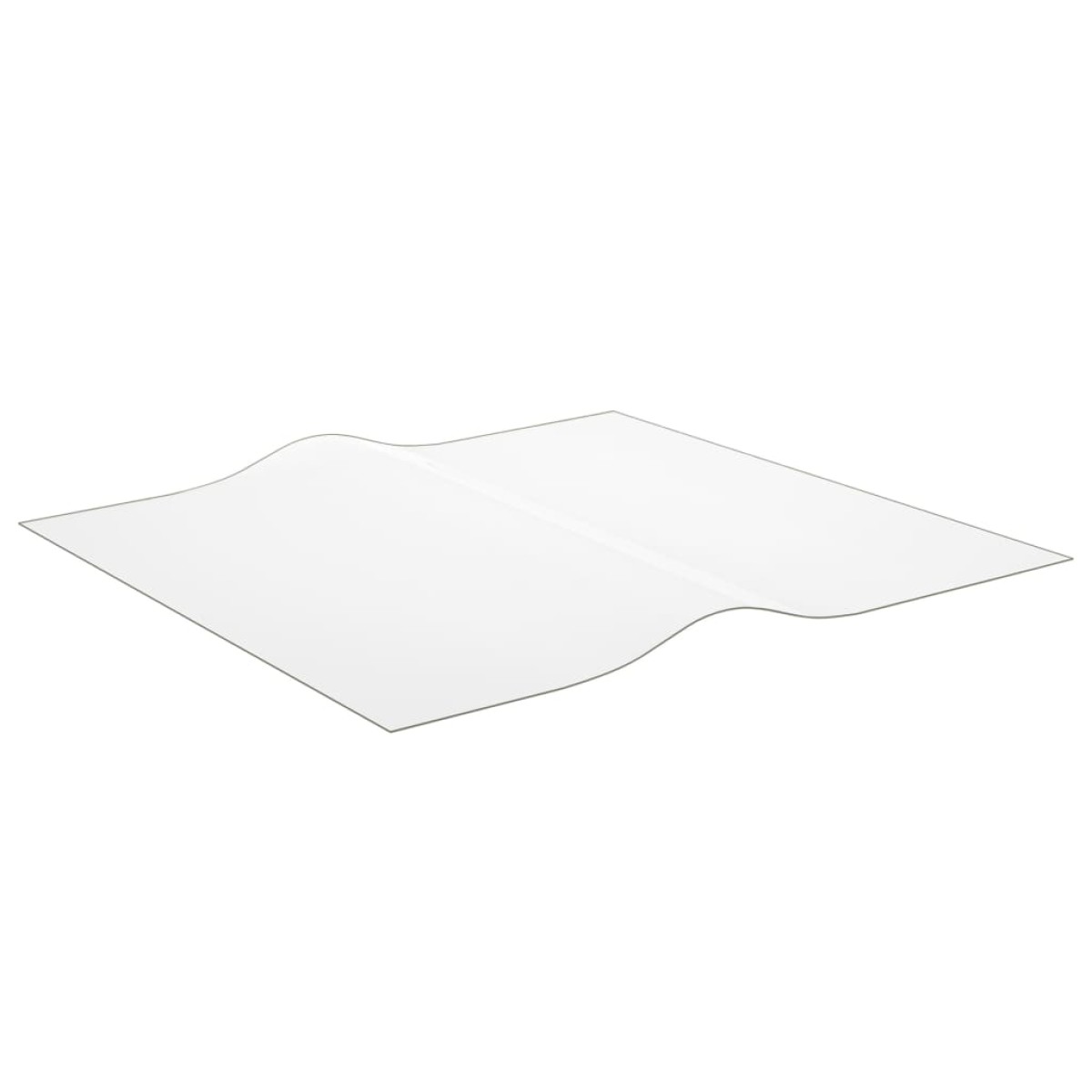 vidaXL Προστατευτικό Τραπεζιού Ματ 90 x 90 εκ. / 1,6 χιλ. από PVC