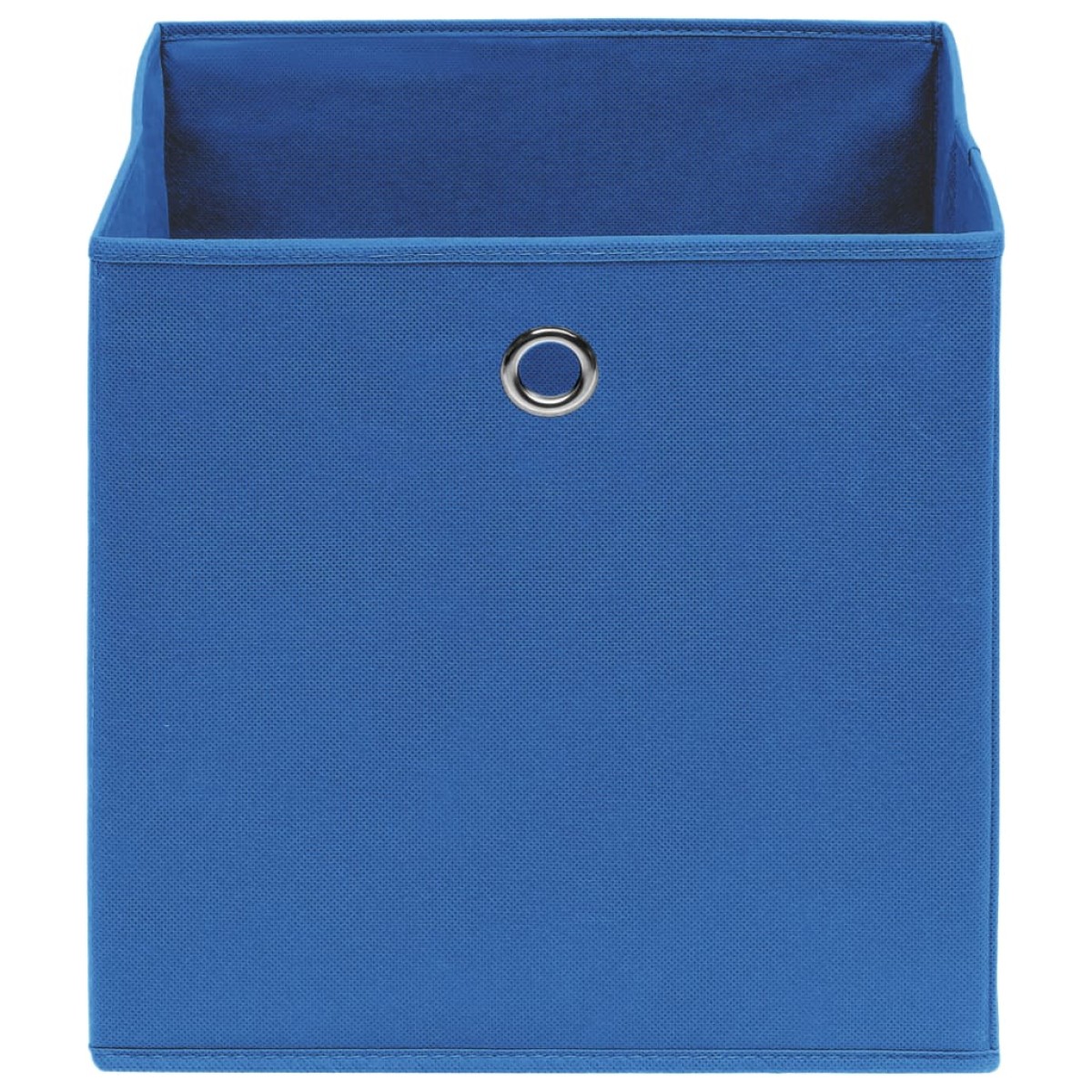 vidaXL Κουτιά Αποθήκευσης 4 τεμ. Μπλε 32 x 32 x 32 εκ. Υφασμάτινα