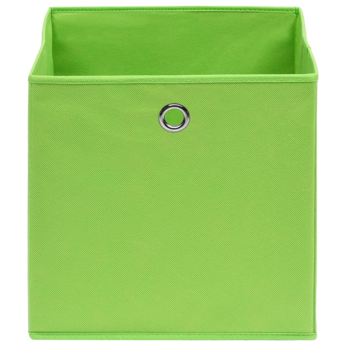 vidaXL Κουτιά Αποθήκευσης 4 τεμ. Πράσινα 32 x 32 x 32 εκ. Υφασμάτινα