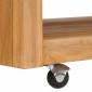 vidaXL Τραπεζάκι Σαλονιού 110 x 60 x 40 εκ. από Μασίφ Ξύλο Teak