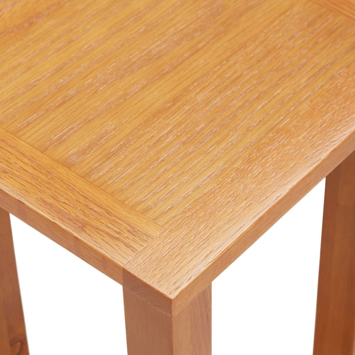 vidaXL Τραπέζι Βοηθητικό 27 x 24 x 55 εκ. από Μασίφ Ξύλο Δρυός