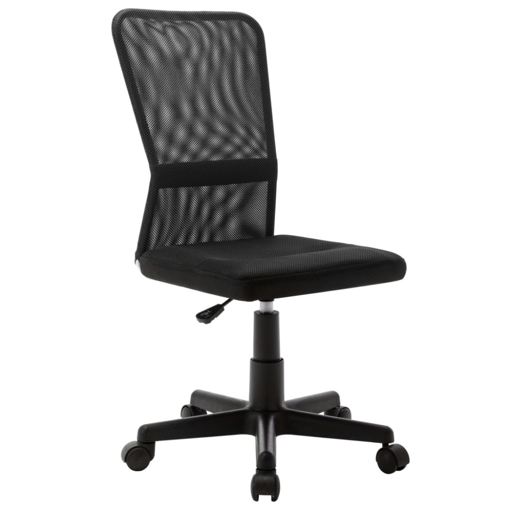 vidaXL Καρέκλα Γραφείου Μαύρη 44 x 52 x 100 εκ. Διχτυωτό Ύφασμα