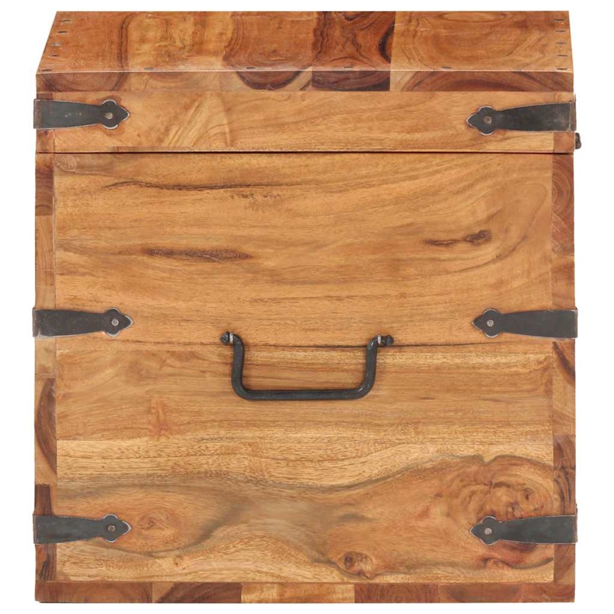 vidaXL Μπαούλο 40 x 40 x 40 εκ. από Μασίφ Ξύλο Ακακίας