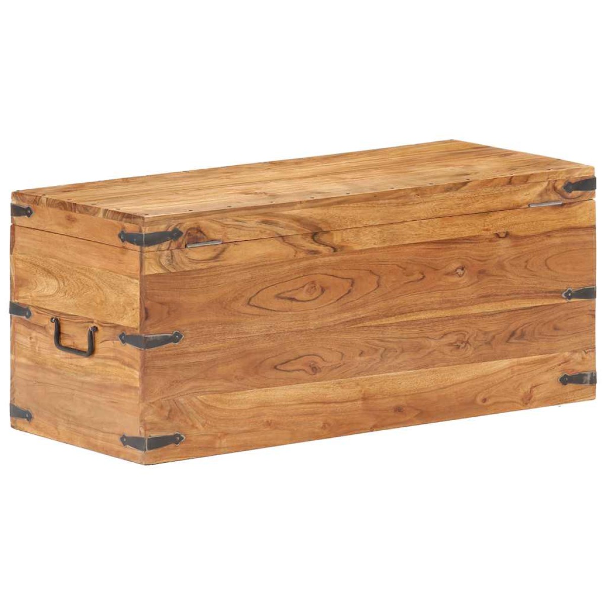 vidaXL Μπαούλο 90 x 40 x 40 εκ. από Μασίφ Ξύλο Ακακίας