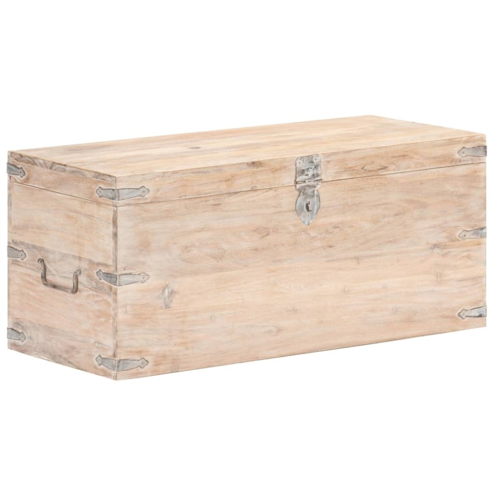 vidaXL Μπαούλο 90 x 40 x 40 εκ. από Μασίφ Ξύλο Ακακίας