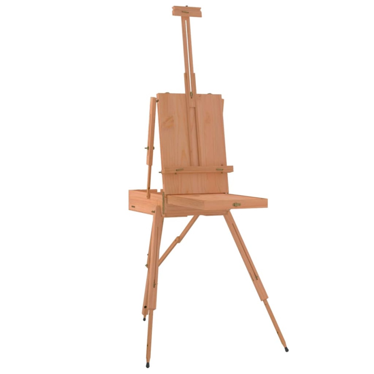 vidaXL Καβαλέτο Επιδαπέδιο 81 x 121 x 173 εκ. από Μασίφ Ξύλο Οξιάς