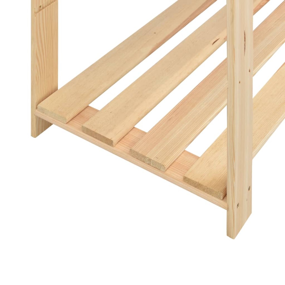 vidaXL Ραφιέρες 5 Επιπέδων 10τεμ 500 κ 170x38x170 εκ Μασίφ Ξύλο Πεύκου