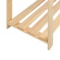vidaXL Ραφιέρες 5 Επιπέδων 10τεμ 500 κ 170x38x170 εκ Μασίφ Ξύλο Πεύκου
